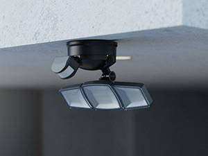 Under eave mounted security lights cheap